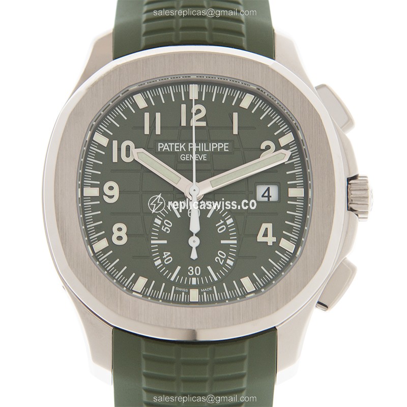 Patek Philippe 5968G-010 AQUANAUT Automatic 18kt White Gold