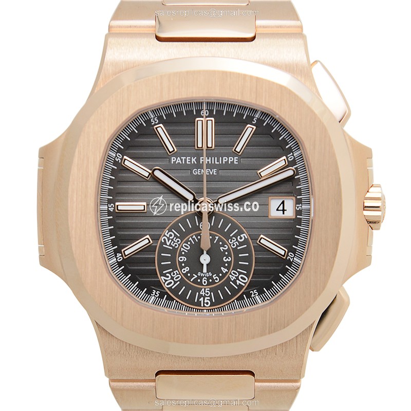 Patek Philippe 5980/1R-001 NAUTILUS Automatic 18kt Rose Gold