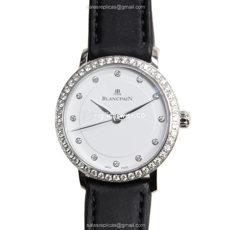 Blancpain 6102-4628-95A VILLERET Automatic Stainless Steel & Diamonds