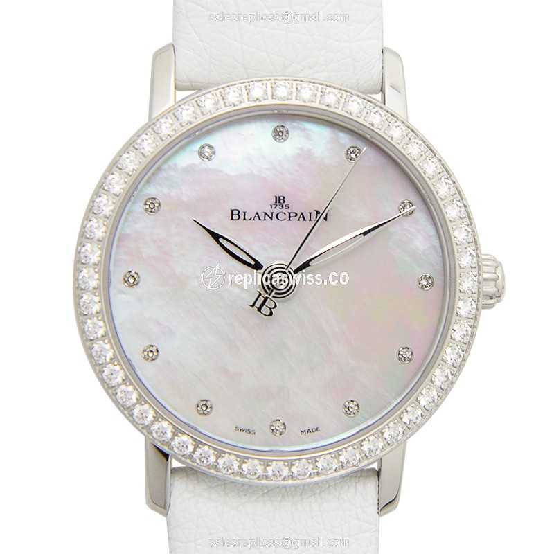 Blancpain 6102-4654-95A WOMEN Automatic Stainless Steel & Diamonds