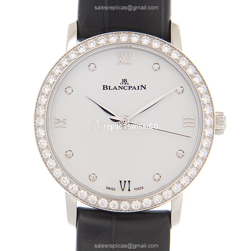Blancpain 6104-4628-55A WOMEN Automatic Stainless Steel & Diamonds