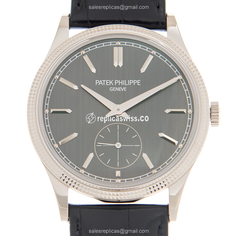 Patek Philippe 6119G-001 CALATRAVA Manual Wind 18kt White Gold