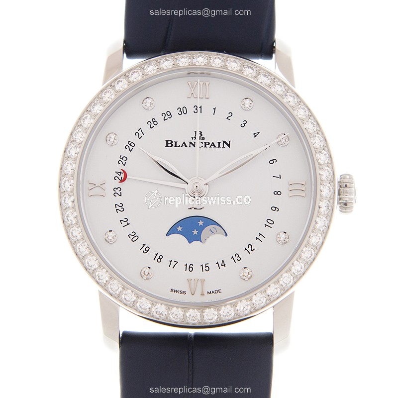 Blancpain 6126-4628-55B CLASSIC Automatic Stainless Steel & Diamonds