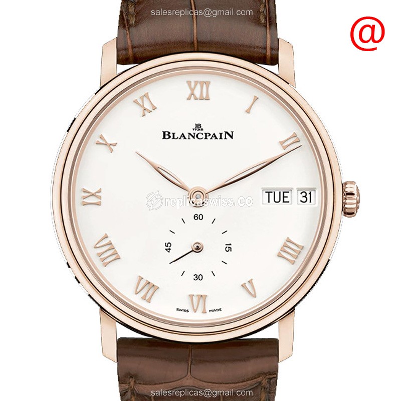 Blancpain 6652-3642-55A VILLERET Automatic 18kt Rose Gold