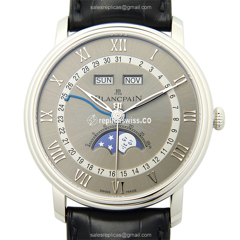 Blancpain 6654-1113-55B VILLERET Automatic Stainless Steel