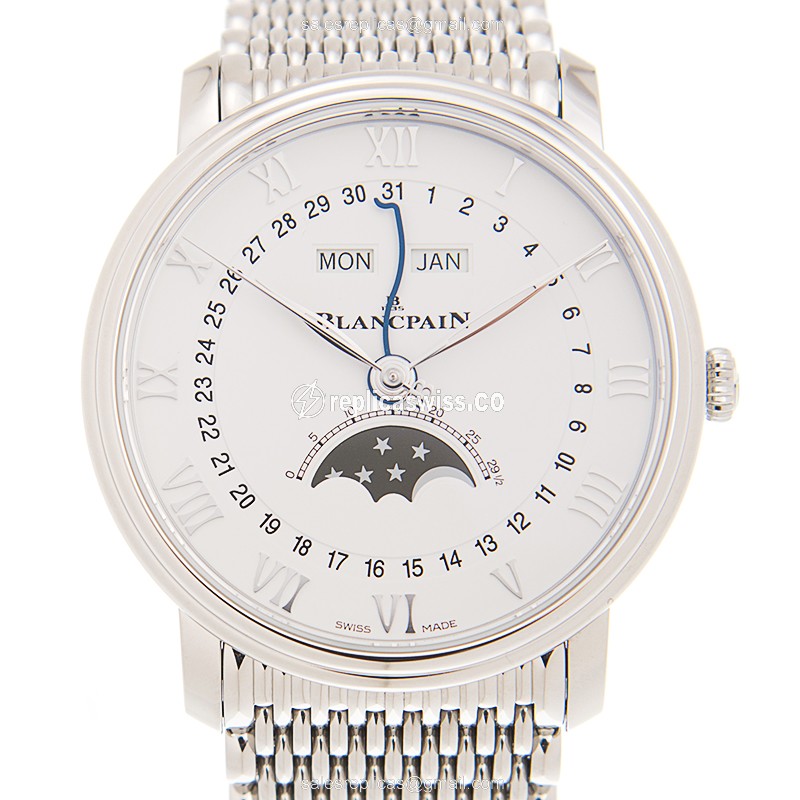Blancpain 6654-1127-MMB VILLERET Automatic Stainless Steel
