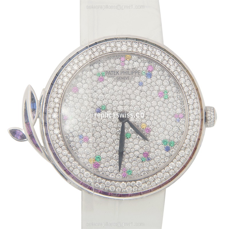 Patek Philippe 7002/450G-013 COMPLICATIONS Automatic 18kt White Gold & Diamond