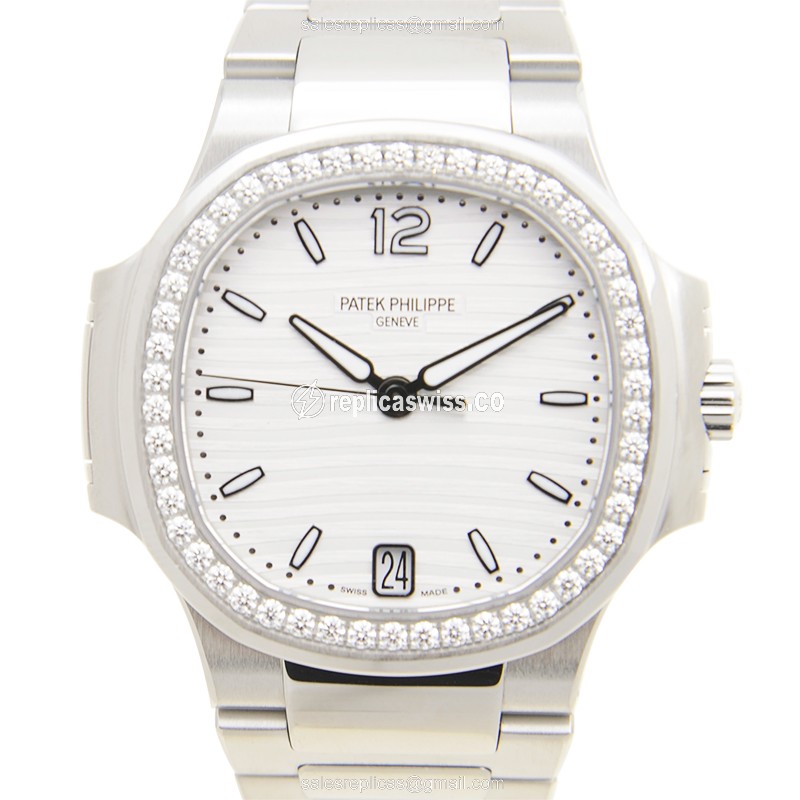 Patek Philippe 7018/1A-001 NAUTILUS Automatic Stainless Steel & Diamonds