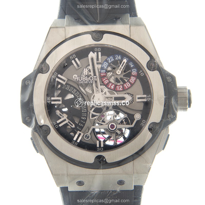Hublot 706.ZX.1170.RX KING POWER UNICO Manual Wind Zalium
