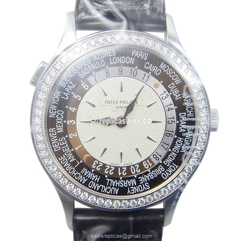 Patek Philippe 7130G-013 COMPLICATIONS Automatic 18kt White Gold & Diamond