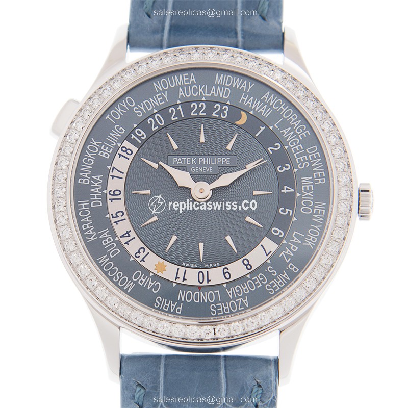 Patek Philippe 7130G-016 COMPLICATIONS Automatic 18kt White Gold & Diamond