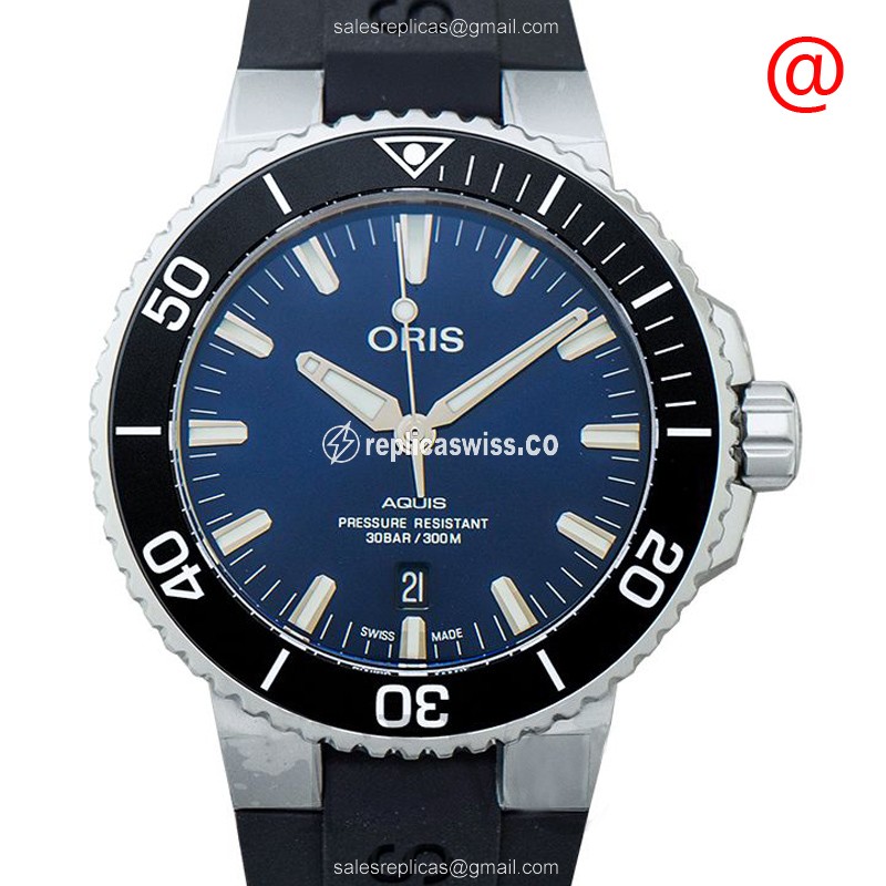 Oris 733 7730 4135-07 4 24 65EB AQUIS Automatic Stainless Steel