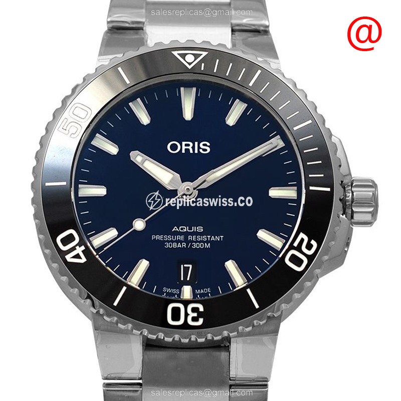 Oris 733 7732 4135-07 8 21 05PEB AQUIS Automatic Stainless Steel