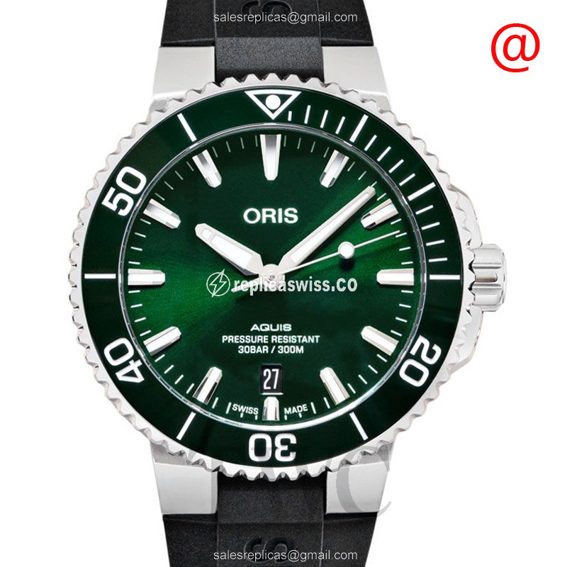 Oris 733 7766 4157-07 4 22 64FC AQUIS Automatic Stainless Steel