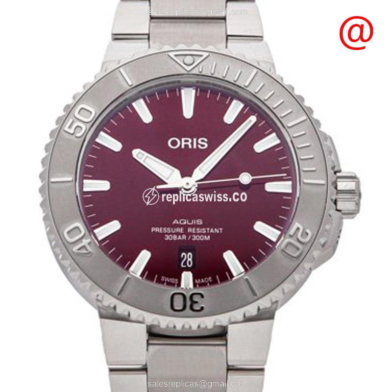 Oris 733 7766 4158-07 8 22 05PEB AQUIS Automatic Stainless Steel
