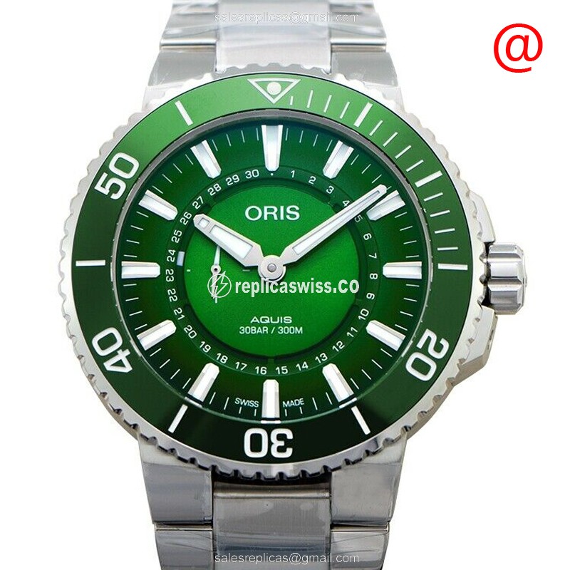 Oris 743 7734 4187-SET AQUIS Automatic Stainless Steel