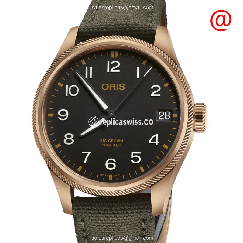 Oris 751 7761 3164-07 3 20 03BRLC BIG CROWN Automatic Bronze