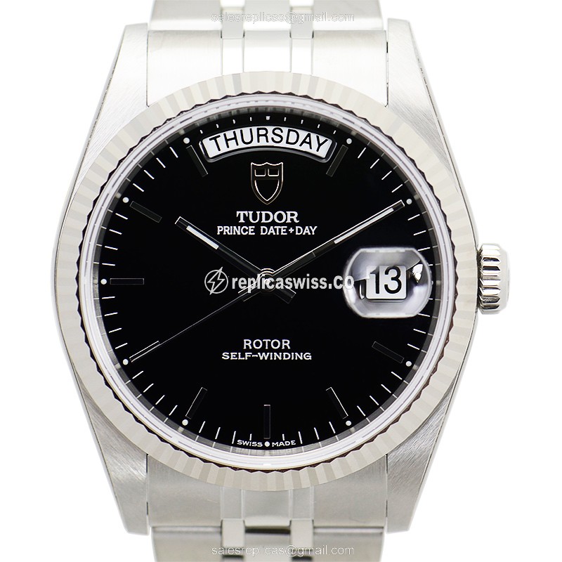 Tudor 76214-62480-BK PRINCE DATE-DAY Automatic Stainless Steel