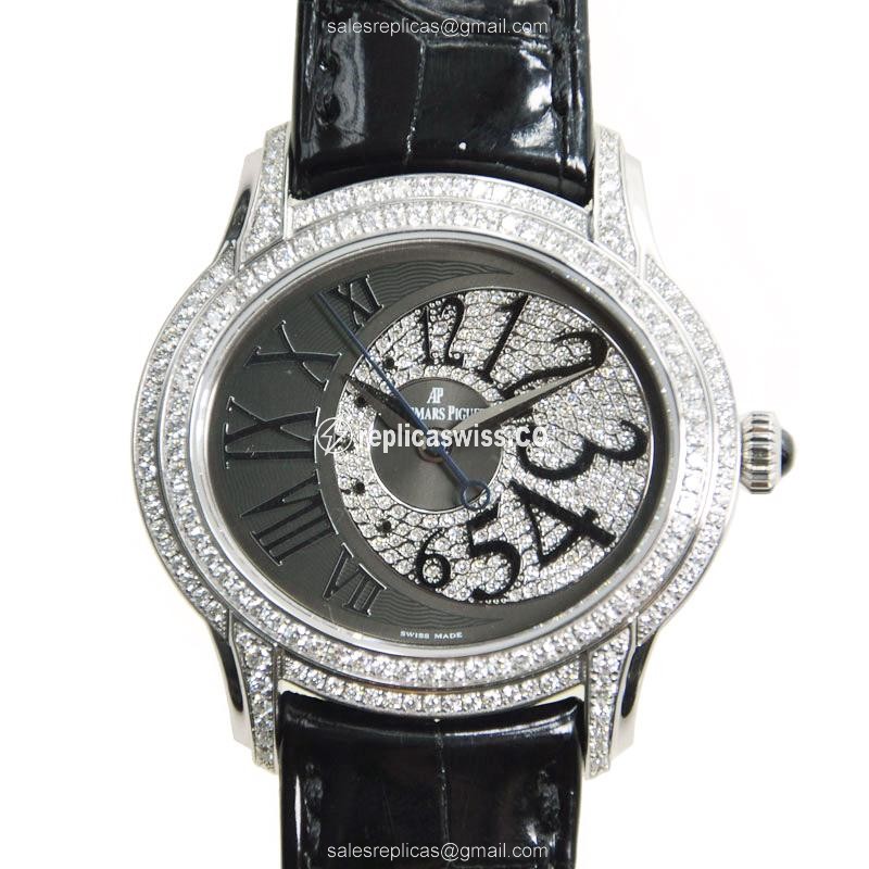 Audemars Piguet 77302BC.ZZ.D001CR.01 MILLENARY Automatic 18kt White Gold & Diamond