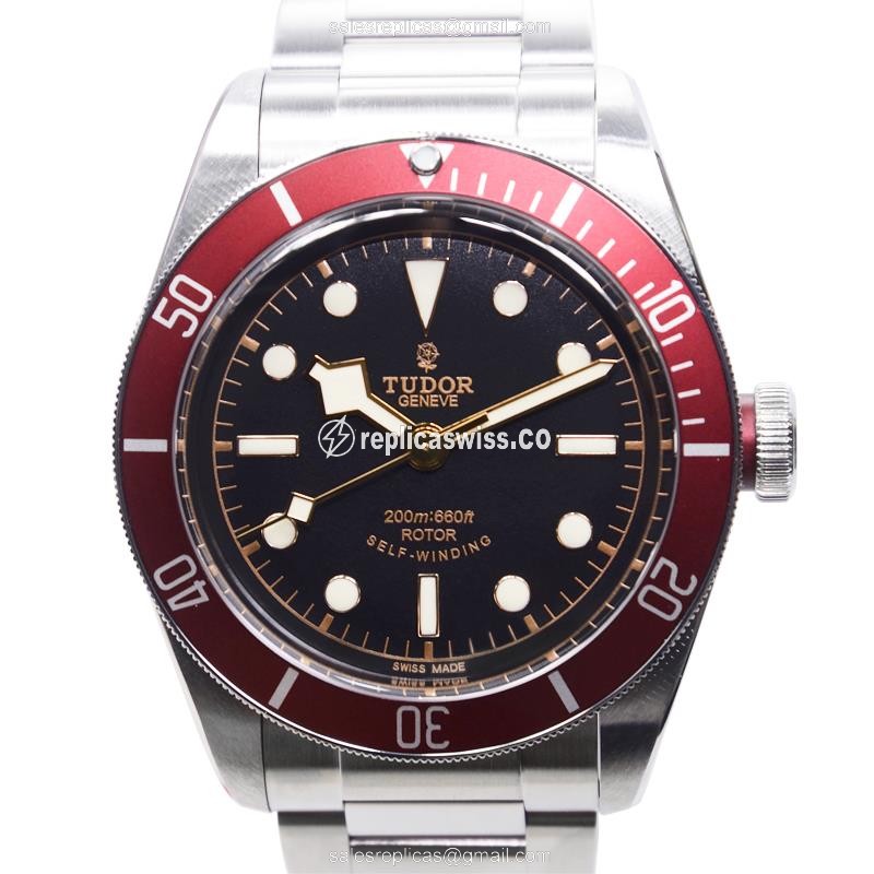 Tudor 79220R STEEL HERITAGE BLACK BAY Automatic Stainless Steel
