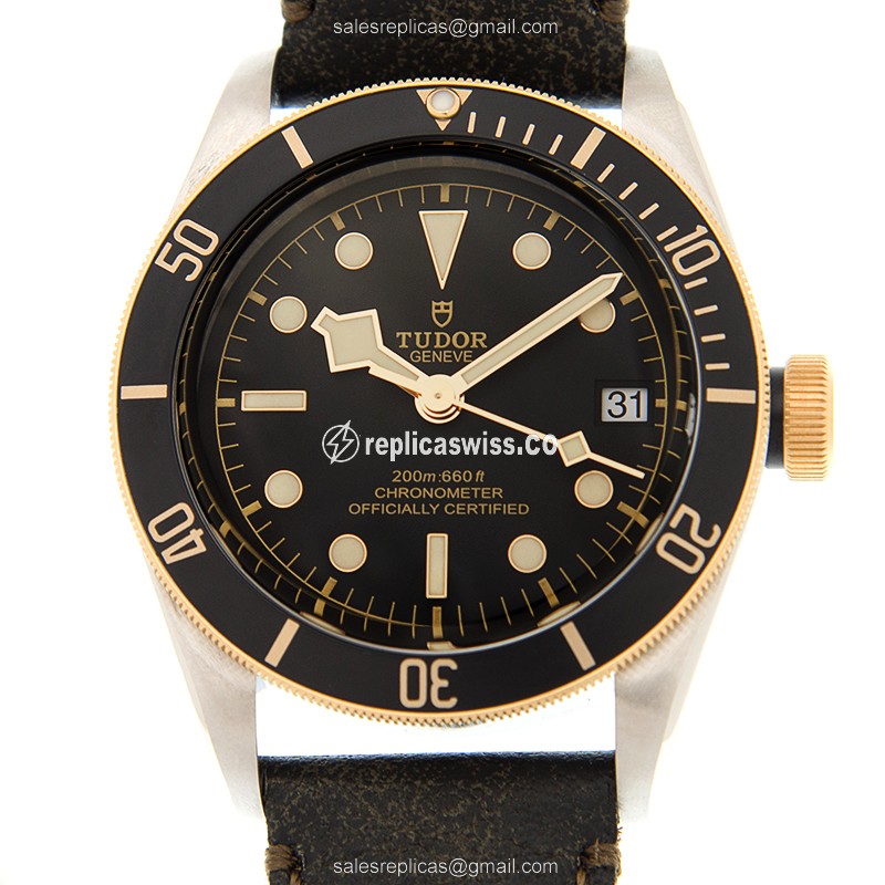 Tudor 79733N-LS BLACK BAY Automatic 18kt Gold & Steel