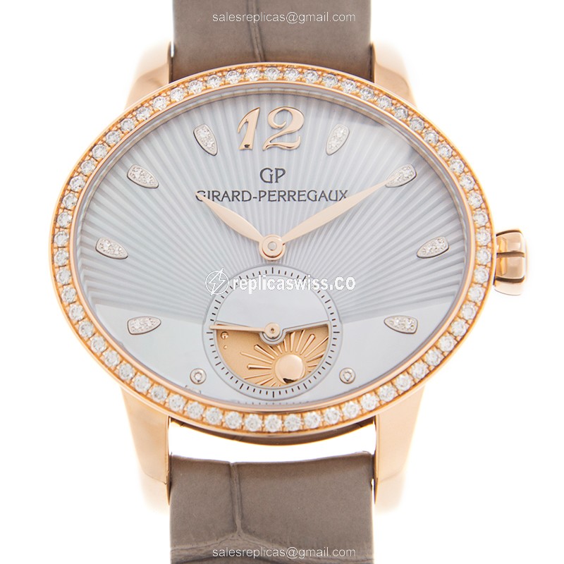 Girard Perregaux 80488D52A251-CK2A CATS EYE Automatic 18kt Rose Gold & Diamonds
