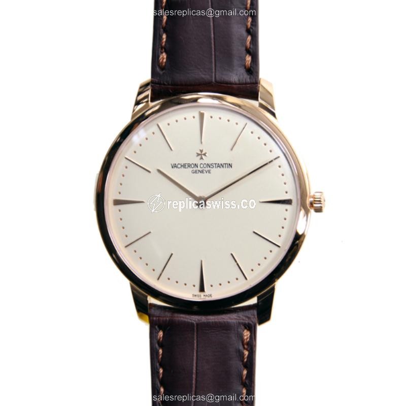 Vacheron Constantin 81180/000R-9159 PATRIMONY TRADITIONELLE Manual Wind 18kt Rose Gold