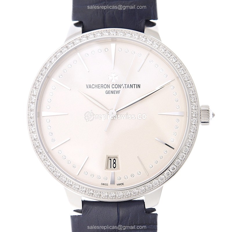 Vacheron Constantin 85515/000G-9841 PATRIMONY TRADITIONELLE Automatic 18kt White Gold & Diamond