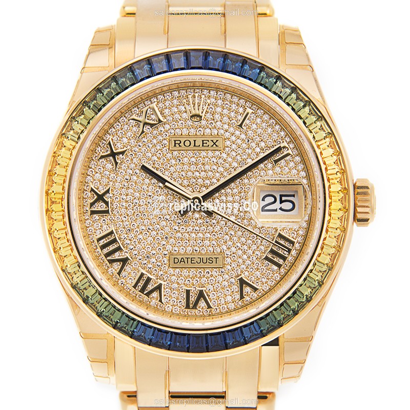 Rolex 86348SAB DATEJUST Automatic 18kt Gold & Diamond