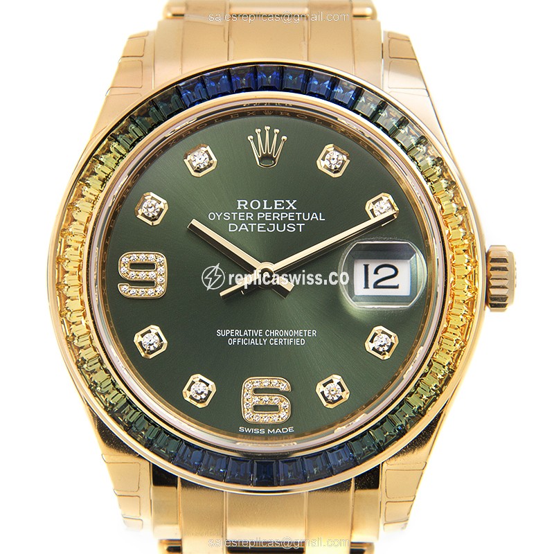 Rolex 86348SABLV DATEJUST Automatic 18kt Gold & Diamond