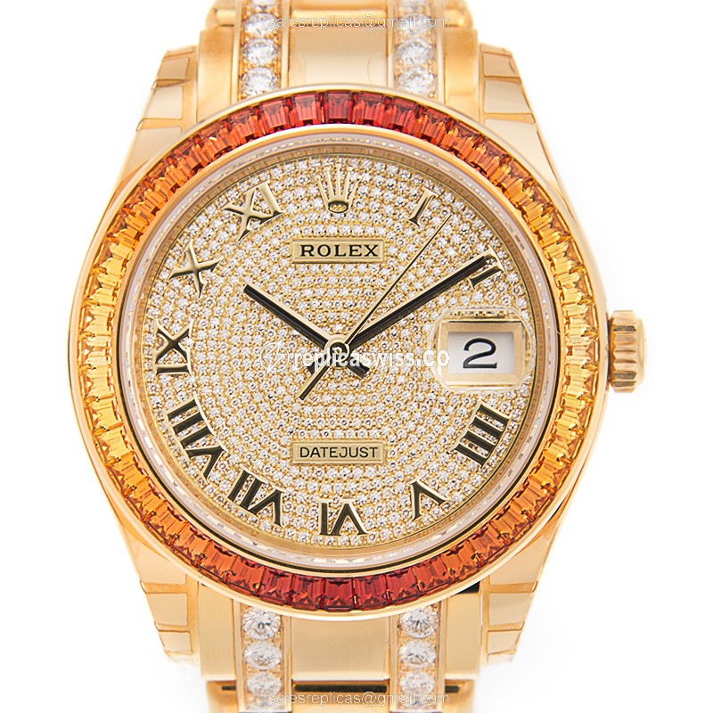 Rolex 86348SAJOR DATEJUST Automatic 18kt Gold & Diamond