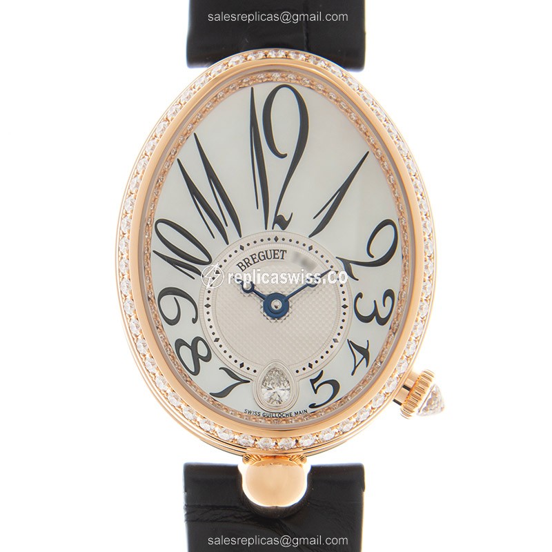 Breguet 8918BR/58/964/D00D/3L REINE DE NAPLES Automatic 18kt Rose Gold