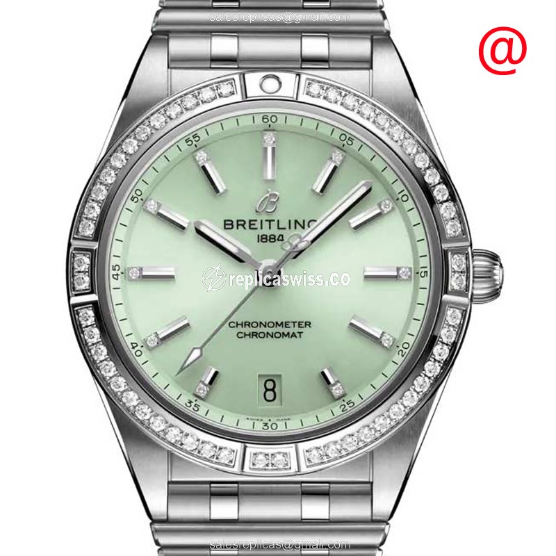 Breitling A10380591L1A1 CHRONOMAT B01 Automatic Stainless Steel & Diamonds