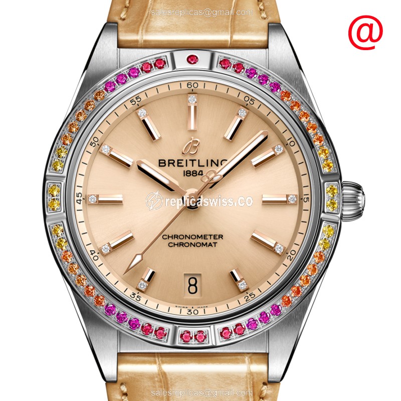 Breitling A10380611A1P1 CHRONOMAT B01 Automatic Stainless Steel & Diamonds
