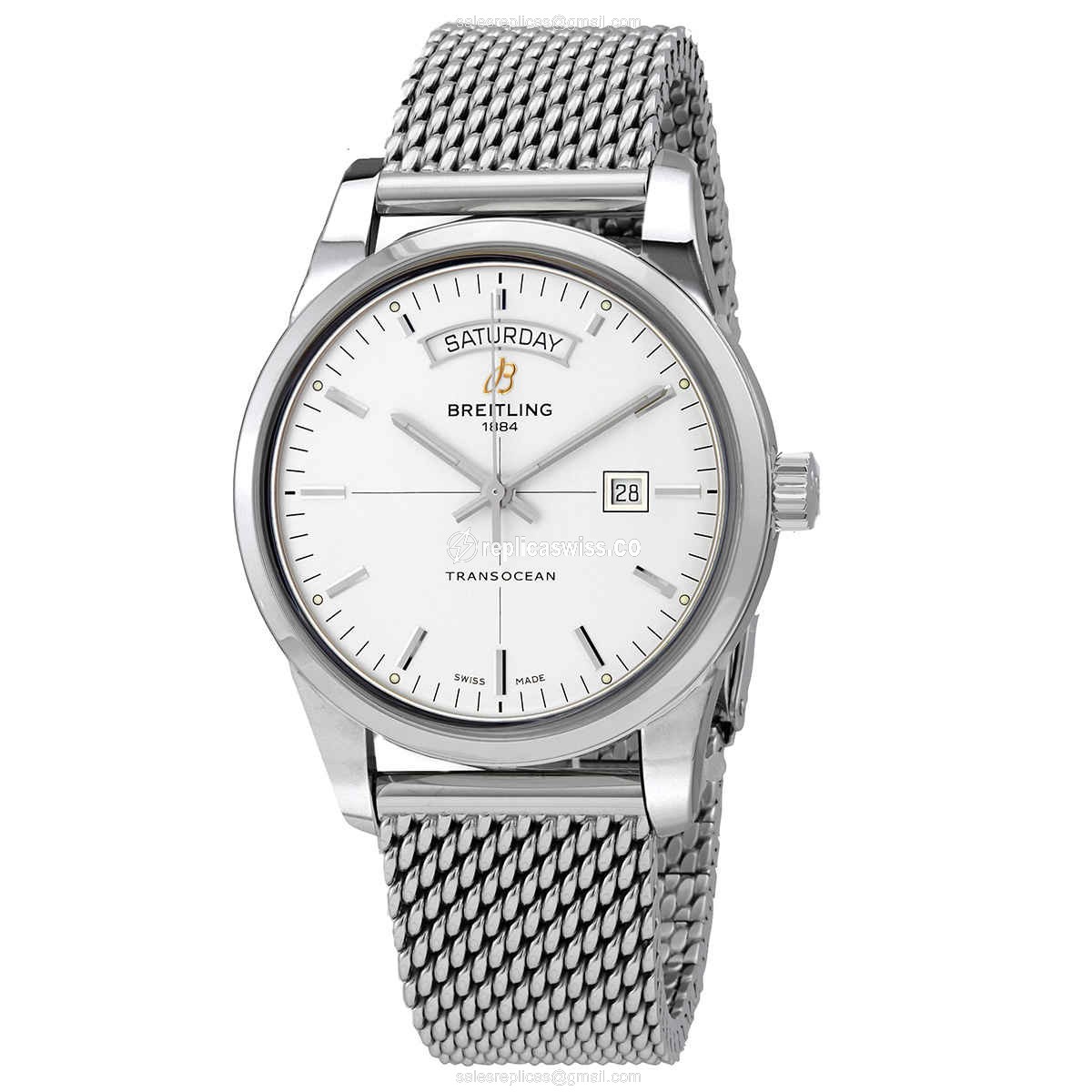 Breitling A45310121G1A1 TRANSOCEAN DAY & DATE Automatic Stainless Steel