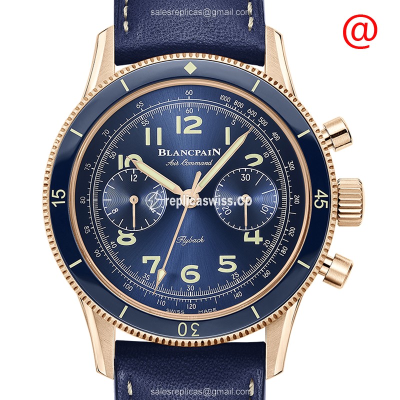 Blancpain AC02-36B40-63B AIR COMMAND Automatic 18kt Rose Gold
