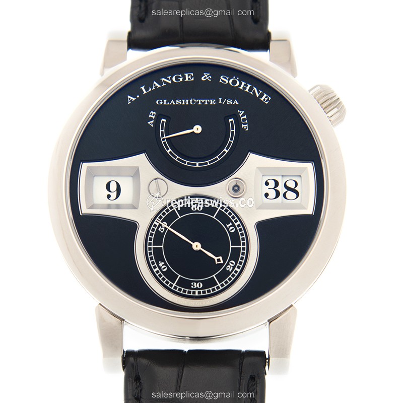 A Lange & Sohne 140.029F OWL SERIES Automatic 18kt White Gold