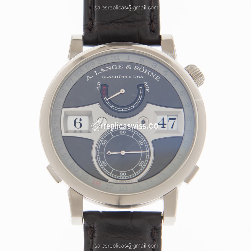 A Lange & Sohne 148.038 OWL SERIES Manual Wind 18kt White Gold