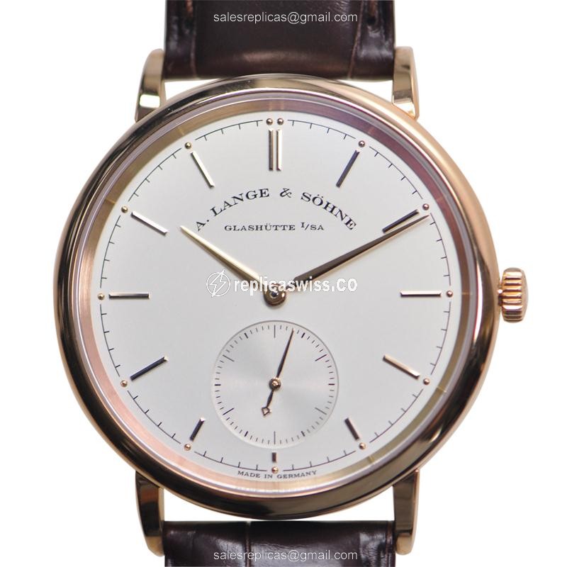 A Lange & Sohne 380.032 SAXONIA Automatic 18kt Rose Gold