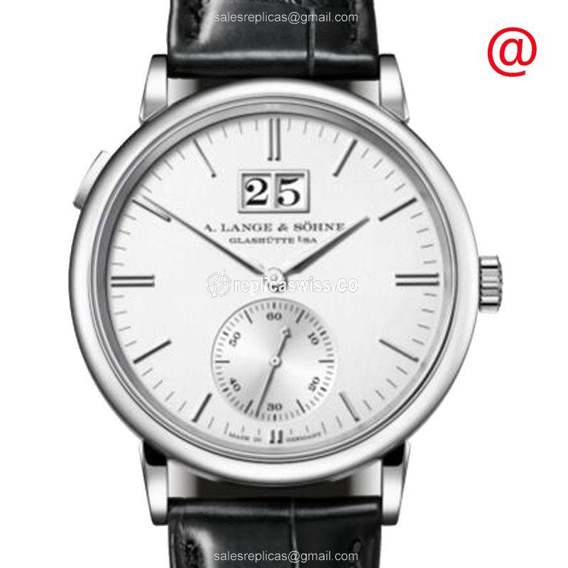 A Lange & Sohne 381.026 SAXONIA Automatic 18kt White Gold