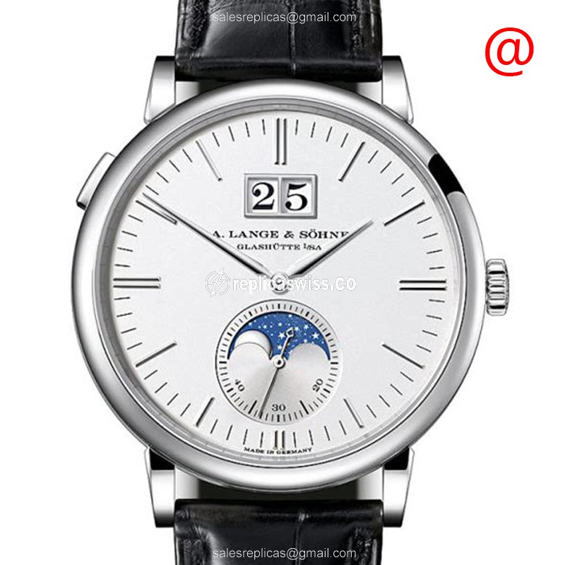 A Lange & Sohne 384.026 SAXONIA Automatic 18kt White Gold