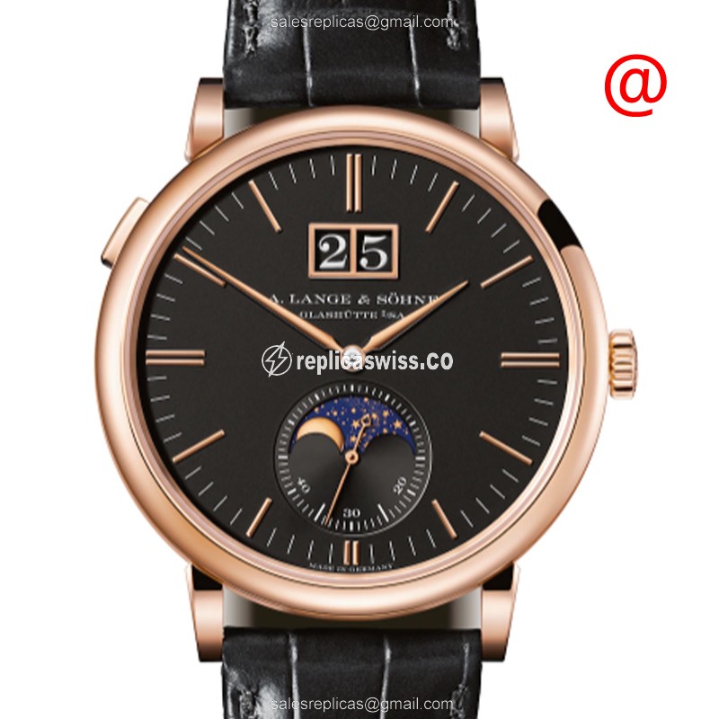 A Lange & Sohne 384.031 SAXONIA Manual Wind 18kt Rose Gold