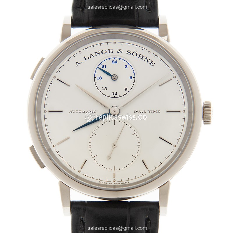 A Lange & Sohne 385.026 SAXONIA Automatic 18kt White Gold