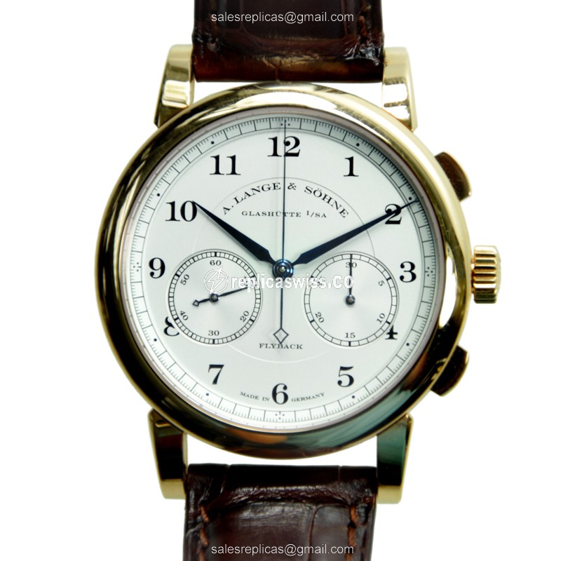 A Lange & Sohne 402.032 1815 CHRONOGRAPH Manual Wind 18kt Rose Gold