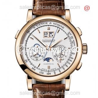 A Lange & Sohne 410.032 SAXONIA Manual Wind 18kt Rose Gold