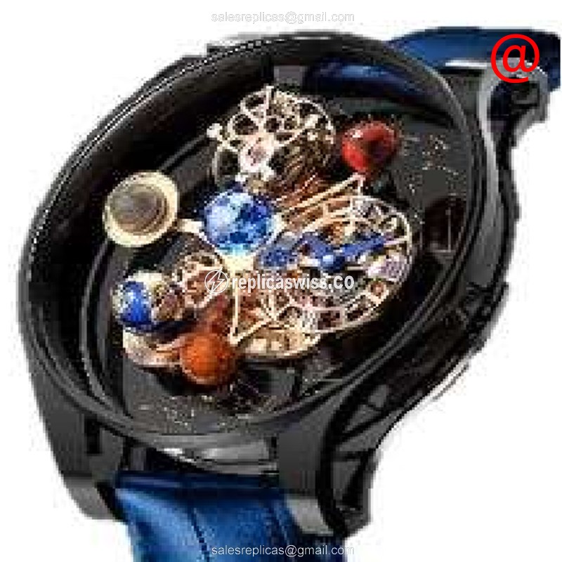 Jacob & Co AS300.31.TO.AN.ABALA ASTRONOMIA SOLAR Manual Wind 18kt Black Gold