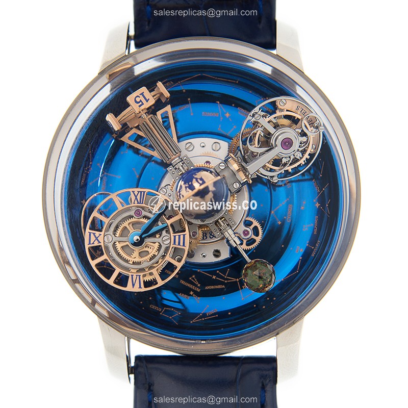 Jacob & Co AT110.30.AA.SD.A FL4D ASTRONOMIA Manual Wind Stainless Steel