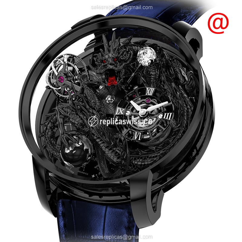 Jacob & Co AT112.31.DR.UA.ABVEA ASTRONOMIA Manual Wind 18kt Black Gold