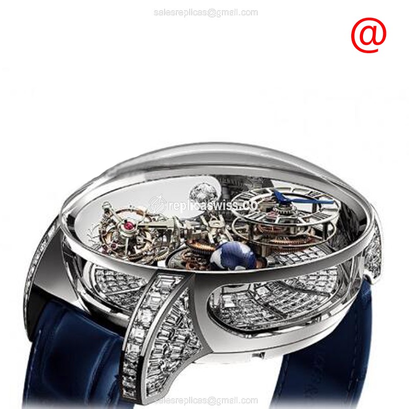 Jacob & Co AT800.30.BD.BD.BGE4A ASTRONOMIA Manual Wind 18kt White Gold
