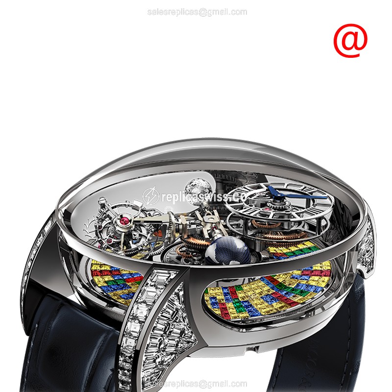 Jacob & Co AT800.30.BD.UB.BBALA ASTRONOMIA Manual Wind 18kt White Gold